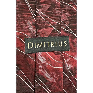 Men's Necktie Dimitrius Silk L58" W4" Red